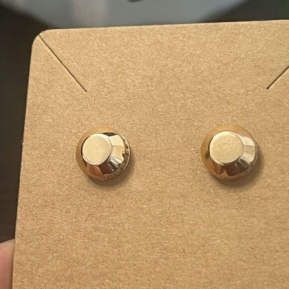 Michael Kors Jewelry - Stunning Gold Tone Michael Kors Heritage Astor Stud Earrings